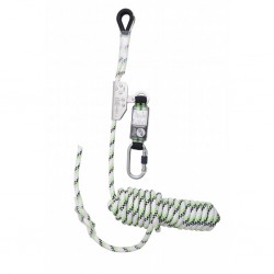 KRATOS SAFETY NIRO 10M, slīdslēdzene ar virvi un enerģijas absorbētāju, 10 m.