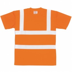 PORTWEST t-krekls ar atstarotājiem, oranžs (RT23) 