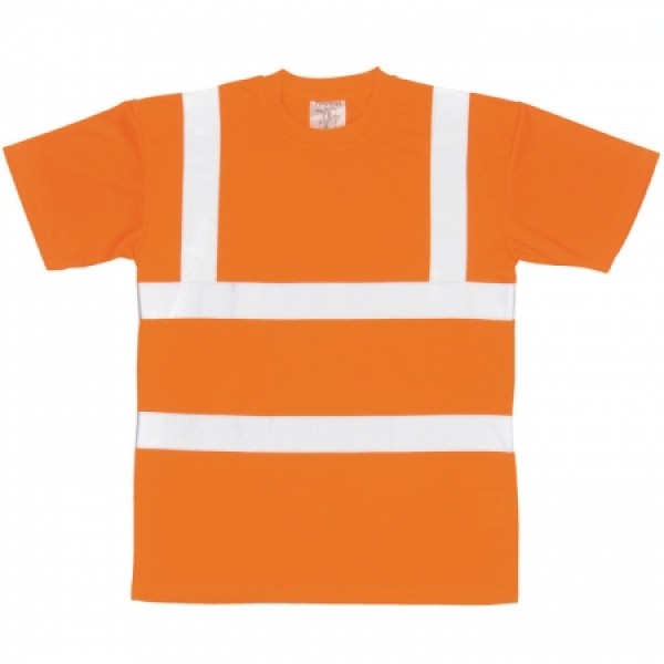 PORTWEST t-krekls ar atstarotājiem, oranžs (RT23)